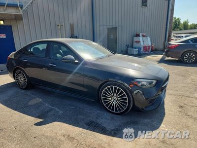 Czwarte zdjęcie samochodu z boku: 2022 MERCEDES-BENZ C 300 VIN:W1KAF4GBXNR016345 - miniatura