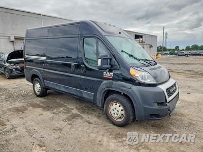 Czwarte zdjęcie samochodu z boku: 2019 RAM PROMASTER 2500 2500 HIGH VIN:3C6TRVCG6KE501324 - miniatura