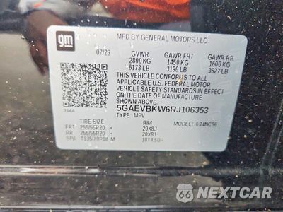 Zdjęcie 13 z 13 samochodu: 2024 BUICK ENCLAVE PREMIUM VIN:5GAEVBKW6RJ106353 - miniatura