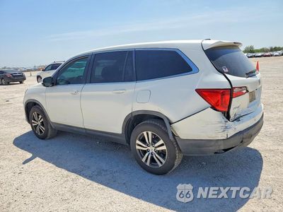Drugie zdjęcie samochodu z przodu: 2016 HONDA PILOT EXL VIN:5FNYF6H5XGB113034 - miniatura