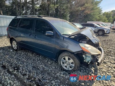 Czwarte zdjęcie samochodu z boku: 2009 TOYOTA SIENNA LE 7-PASSENGER VIN:5TDZK23C69S232650 - miniatura
