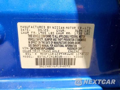 Zdjęcie 13 z 13 samochodu: 2023 NISSAN VERSA SV VIN:3N1CN8EV6PL848093 - miniatura
