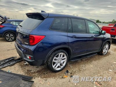 Trzecie zdjęcie samochodu z tyłu: 2024 HONDA PASSPORT EXL VIN:5FNYF8H5XRB005558 - miniatura