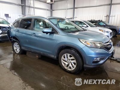 Czwarte zdjęcie samochodu z boku: 2015 HONDA CR-V EXL VIN:2HKRM3H77FH545025 - miniatura