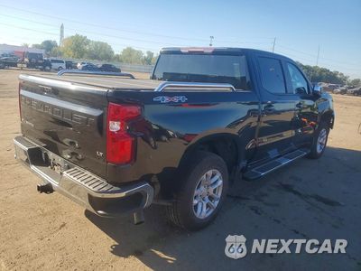 Trzecie zdjęcie samochodu z tyłu: 2022 CHEVROLET SILVERADO K1500 LT-L VIN:1GCPDKEK0NZ500316 - miniatura