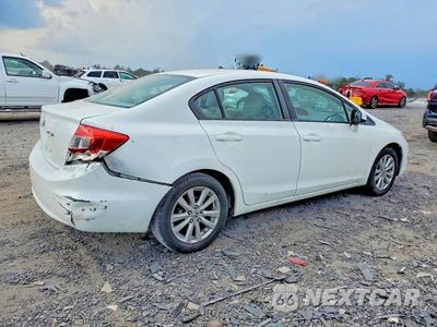 Trzecie zdjęcie samochodu z tyłu: 2012 HONDA CIVIC EXL VIN:2HGFB2F97CH542221 - miniatura