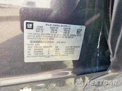 Zdjęcie 14 z 14 samochodu: 2017 CADILLAC XT5 LUXURY VIN:1GYKNBRS4HZ235514 - miniatura