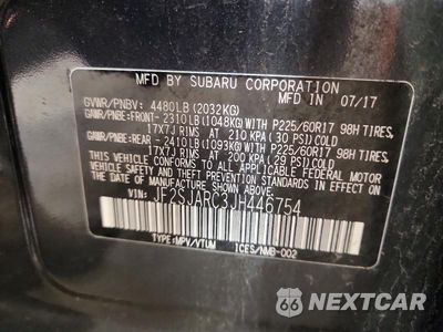 Zdjęcie 13 z 13 samochodu: 2018 SUBARU FORESTER 2.5I LIMITED VIN:JF2SJARC3JH446754 - miniatura