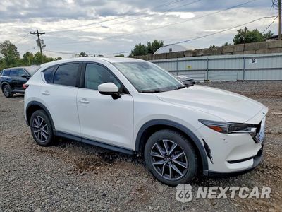 Czwarte zdjęcie samochodu z boku: 2018 MAZDA CX-5 GRAND TOURING VIN:JM3KFBDM0J0357946 - miniatura