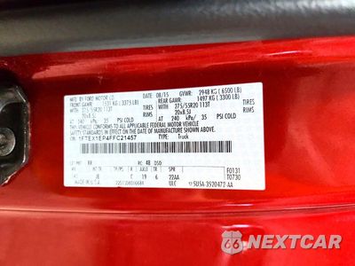 Zdjęcie 12 z 12 samochodu: 2015 FORD F150 SUPER CAB VIN:1FTEX1EP4FFC21457 - miniatura