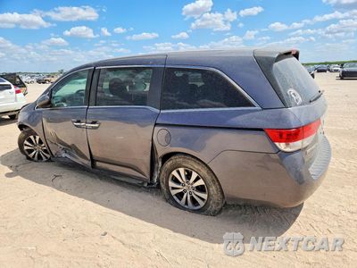 Drugie zdjęcie samochodu z przodu: 2015 HONDA ODYSSEY EX VIN:5FNRL5H49FB085627 - miniatura