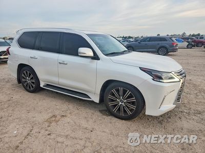 Czwarte zdjęcie samochodu z boku: 2018 LEXUS LX 570 VIN:JTJHY7AXXJ4261062 - miniatura