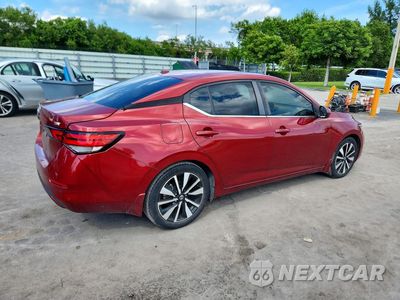 Trzecie zdjęcie samochodu z tyłu: 2021 NISSAN SENTRA SV VIN:3N1AB8CV6MY282762 - miniatura