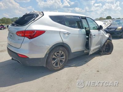Trzecie zdjęcie samochodu z tyłu: 2014 HYUNDAI SANTA FE SPORT 2.4L VIN:5XYZT3LB7EG222470 - miniatura