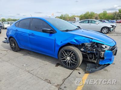 Czwarte zdjęcie samochodu z boku: 2016 DODGE DART SXT VIN:1C3CDFBB1GD530536 - miniatura
