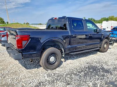 Trzecie zdjęcie samochodu z tyłu: 2024 FORD F150 POLICE RESPONDER VIN:1FTFW1P85RKE19926 - miniatura