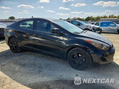 Czwarte zdjęcie samochodu z boku: 2013 HYUNDAI ELANTRA GLS VIN:KMHDH4AE1DU847874 - miniatura