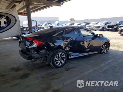 Trzecie zdjęcie samochodu z tyłu: 2017 HONDA CIVIC EX VIN:2HGFC2F70HH501092 - miniatura