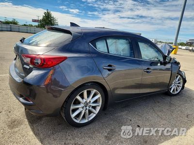 Trzecie zdjęcie samochodu z tyłu: 2017 MAZDA 3 GRAND TOURING VIN:JM1BN1M30H1142391 - miniatura