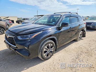 2022 TOYOTA HIGHLANDER XLE 5TDGZRBH3NS244242 - główne zdjęcie licytacji z USA - miniatura