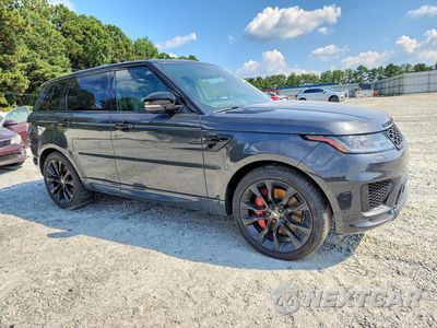 Czwarte zdjęcie samochodu z boku: 2021 LAND ROVER RANGE ROVER SPORT HST VIN:SALWS2RUXMA767045 - miniatura