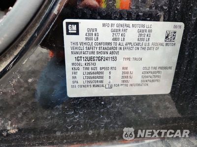 Zdjęcie 12 z 12 samochodu: 2016 GMC SIERRA K2500 DENALI VIN:1GT12UEG7GF241153 - miniatura
