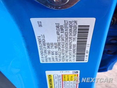 Zdjęcie 13 z 13 samochodu: 2022 HONDA CIVIC SPORT VIN:19XFL2H80NE018083 - miniatura