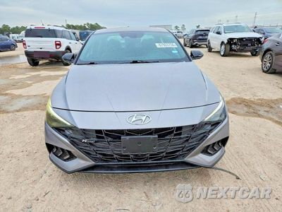 Piąte zdjęcie samochodu w środku: 2023 HYUNDAI ELANTRA N LINE VIN:KMHLR4AF4PU432862 - miniatura