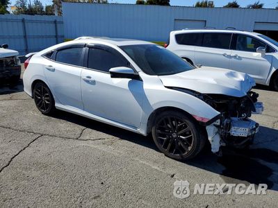 Czwarte zdjęcie samochodu z boku: 2020 HONDA CIVIC SI VIN:2HGFC1E59LH705974 - miniatura