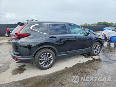 Trzecie zdjęcie samochodu z tyłu: 2022 HONDA CR-V EX VIN:5J6RW1H5XNA021056 - miniatura