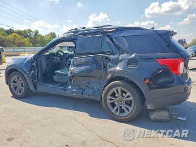 Drugie zdjęcie samochodu z przodu: 2021 FORD EXPLORER XLT VIN:1FMSK8DH4MGA44111 - miniatura