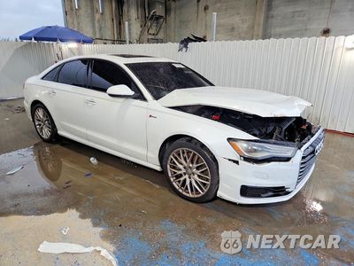 Czwarte zdjęcie samochodu z boku: 2016 AUDI A6 PREMIUM PLUS VIN:WAUFGAFC3GN004163 - miniatura