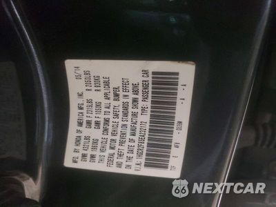 Zdjęcie 13 z 13 samochodu: 2014 HONDA ACCORD EXL VIN:1HGCR2F85EA232172 - miniatura