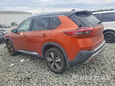 Drugie zdjęcie samochodu z przodu: 2021 NISSAN ROGUE PLATINUM VIN:JN8AT3DD9MW319477 - miniatura