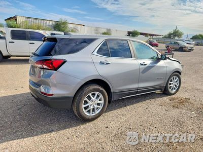 Trzecie zdjęcie samochodu z tyłu: 2024 CHEVROLET EQUINOX LT VIN:3GNAXUEG9RL255976 - miniatura