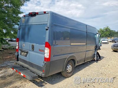 Trzecie zdjęcie samochodu z tyłu: 2020 RAM PROMASTER 3500 VF DELIVERY VAN VIN:3C6URVJG5LE140452 - miniatura