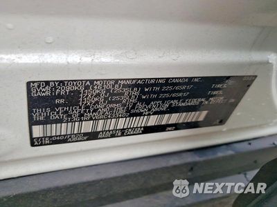Zdjęcie 13 z 13 samochodu: 2024 TOYOTA RAV4 LE VIN:2T3G1RFV6RC433402 - miniatura