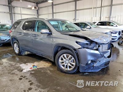 Czwarte zdjęcie samochodu z boku: 2020 CHEVROLET TRAVERSE LT VIN:1GNEVGKW7LJ150016 - miniatura