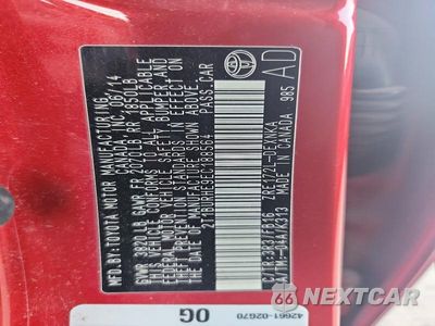 Zdjęcie 12 z 12 samochodu: 2014 TOYOTA COROLLA LE VIN:2T1BURHE9EC188564 - miniatura