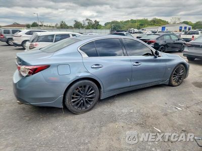 Trzecie zdjęcie samochodu z tyłu: 2018 INFINITI Q50 3.0T LUXE VIN:JN1EV7AR4JM610090 - miniatura