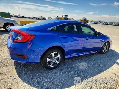 Trzecie zdjęcie samochodu z tyłu: 2019 HONDA CIVIC LX VIN:2HGFC2F65KH500826 - miniatura