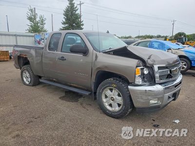 Czwarte zdjęcie samochodu z boku: 2012 CHEVROLET SILVERADO K1500 LT VIN:1GCRKSE79CZ304124 - miniatura