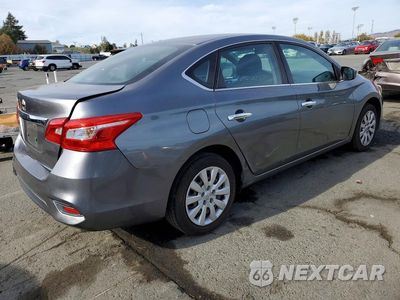 Trzecie zdjęcie samochodu z tyłu: 2019 NISSAN SENTRA S VIN:3N1AB7AP6KY228227 - miniatura