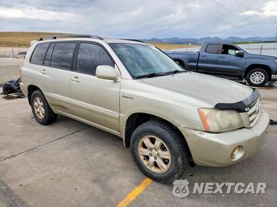 Czwarte zdjęcie samochodu z boku: 2002 TOYOTA HIGHLANDER LIMITED VIN:JTEHF21A420079031 - miniatura
