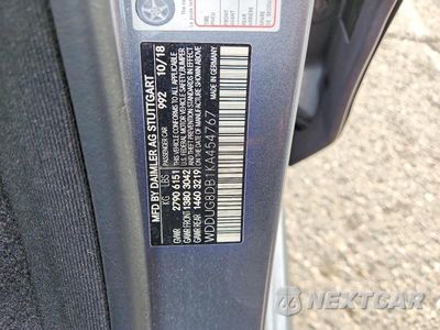 Zdjęcie 12 z 12 samochodu: 2019 MERCEDES-BENZ S 560 VIN:WDDUG8DB1KA454767 - miniatura