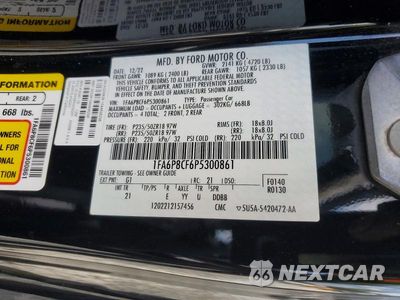 Zdjęcie 12 z 12 samochodu: 2023 FORD MUSTANG GT VIN:1FA6P8CF6P5300861 - miniatura
