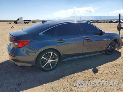 Trzecie zdjęcie samochodu z tyłu: 2022 HONDA CIVIC TOURING VIN:2HGFE1F91NH315322 - miniatura