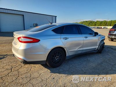 Trzecie zdjęcie samochodu z tyłu: 2014 FORD FUSION S VIN:3FA6P0G73ER376651 - miniatura