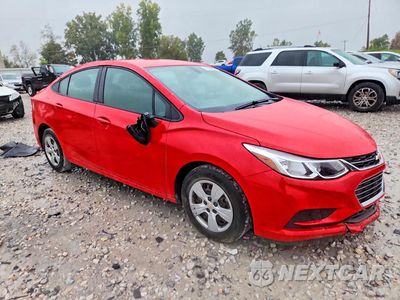Czwarte zdjęcie samochodu z boku: 2018 CHEVROLET CRUZE LS VIN:1G1BC5SM0J7177873 - miniatura