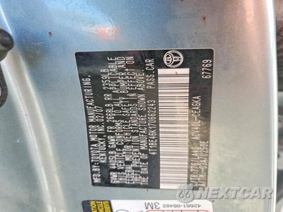 Zdjęcie 12 z 12 samochodu: 2007 TOYOTA CAMRY XLE VIN:4T1BE46K17U662243 - miniatura